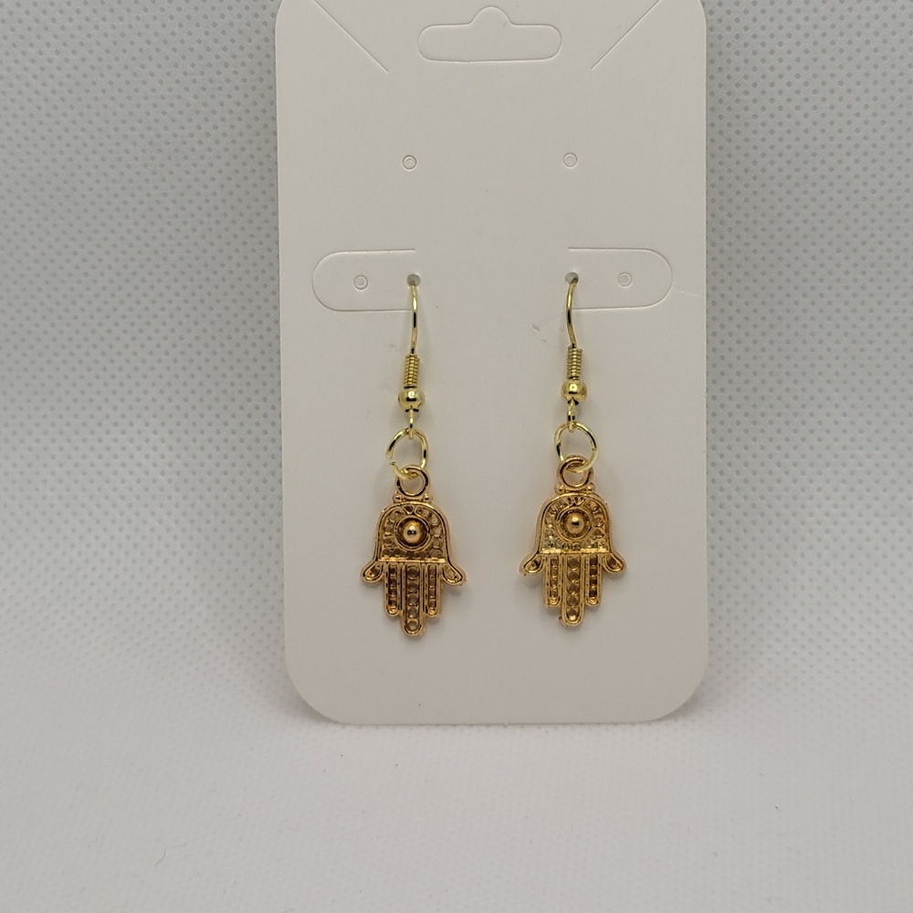 🤚CUTE🤚 MYSTIC HAND HOOK EARRINGS